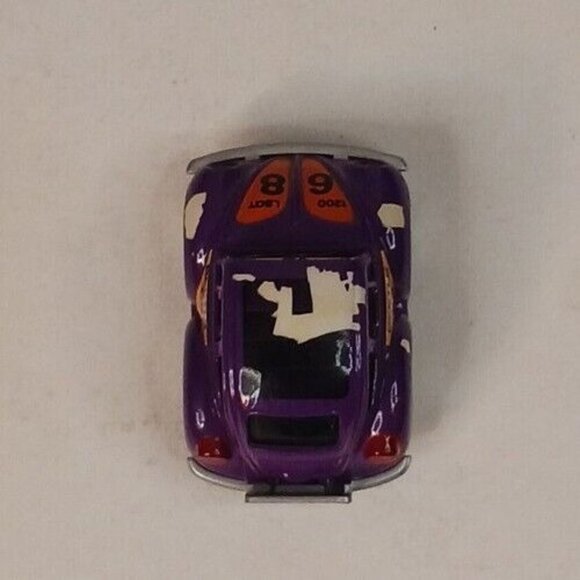 Tonka Volkswagon Beetle Penny Racer Pull Back VW (Tested) Purple Paint Has Wear - Picture 7 of 10